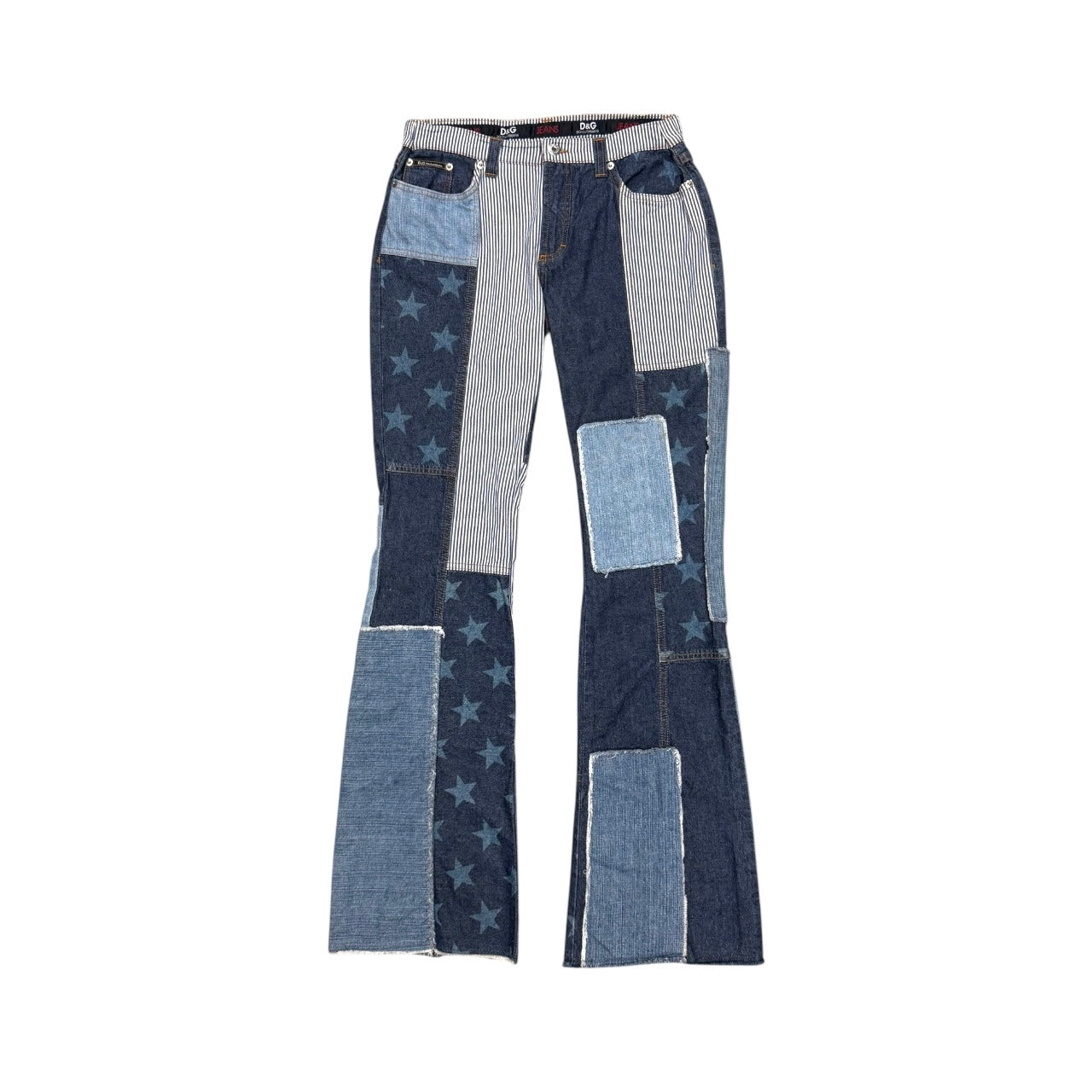 DOLCE & GABBANA PATCHWORK JEANS