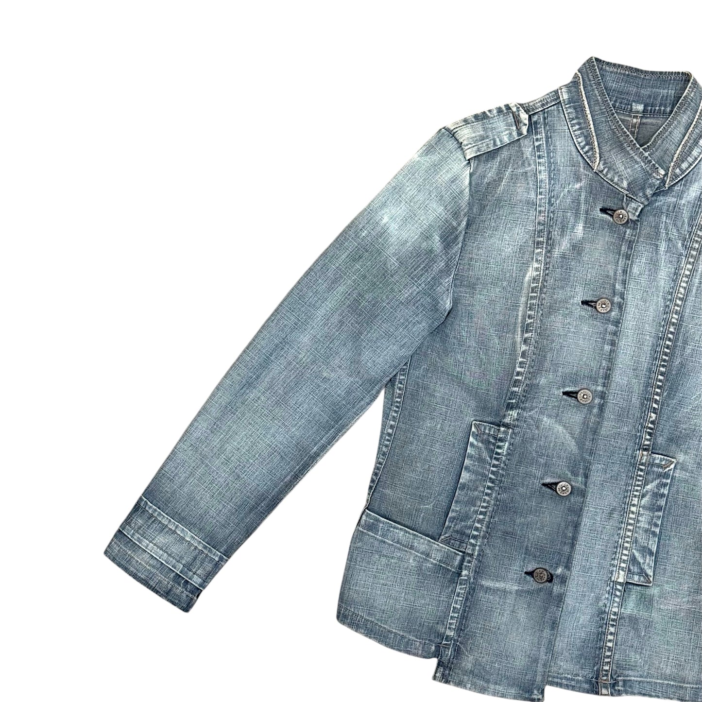MARITHE FRANCOIS GIRBAUD NAPOLEON DENIM JACKET