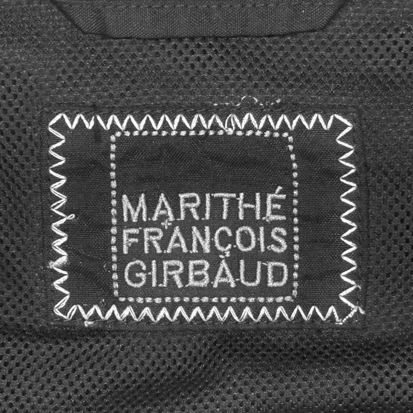 MARITHE FRANCOIS GIRBAUD BLACK NYLON DRESS