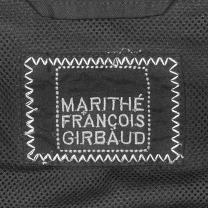 MARITHE FRANCOIS GIRBAUD BLACK NYLON DRESS