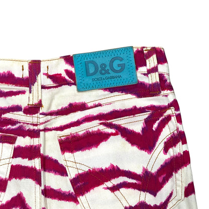 DOLCE & GABBANA PINK ZEBRA PRINTS SET