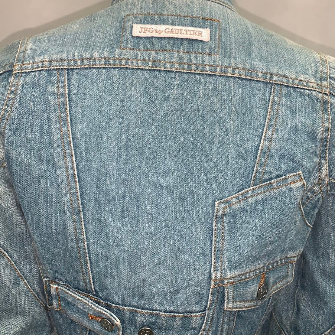 JEAN PAUL GAULTIER POCKET DENIM JACKET