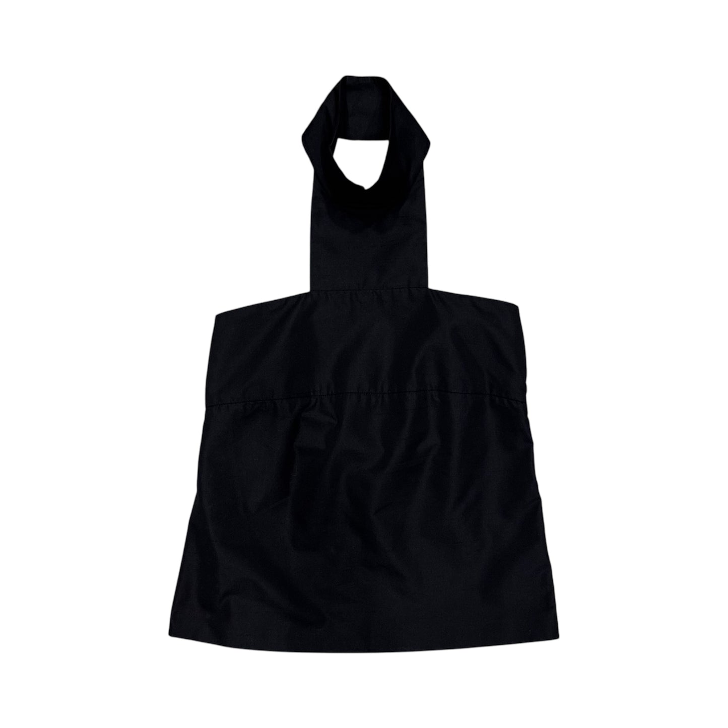 YVES SAINT LAURENT 2011 BLACK HIGH NECK HALTER TOP