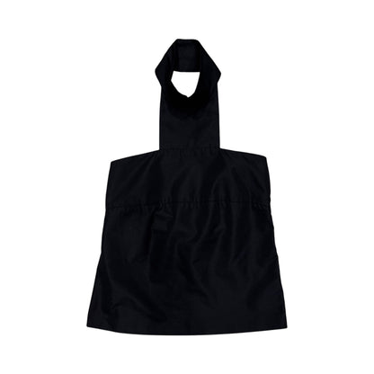 YVES SAINT LAURENT 2011 BLACK HIGH NECK HALTER TOP