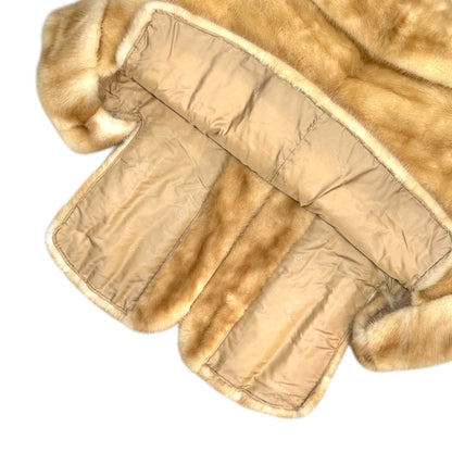 DOLCE & GABBANA BUFF STOLE POCKET FUR