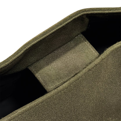 MIU MIU 2000S GREEN NEOPRENE TOTE BAG