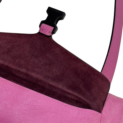 MIU MIU SS2000 PINK LEATHER SHOULDER BAG