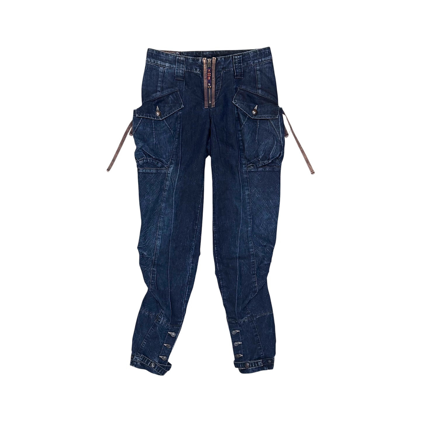 MARITHE FRANCOIS GIRBAUD DENIM PANTS
