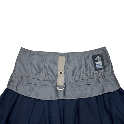 MARITHE FRANCOIS GIRBAUD NAVY SKIRT