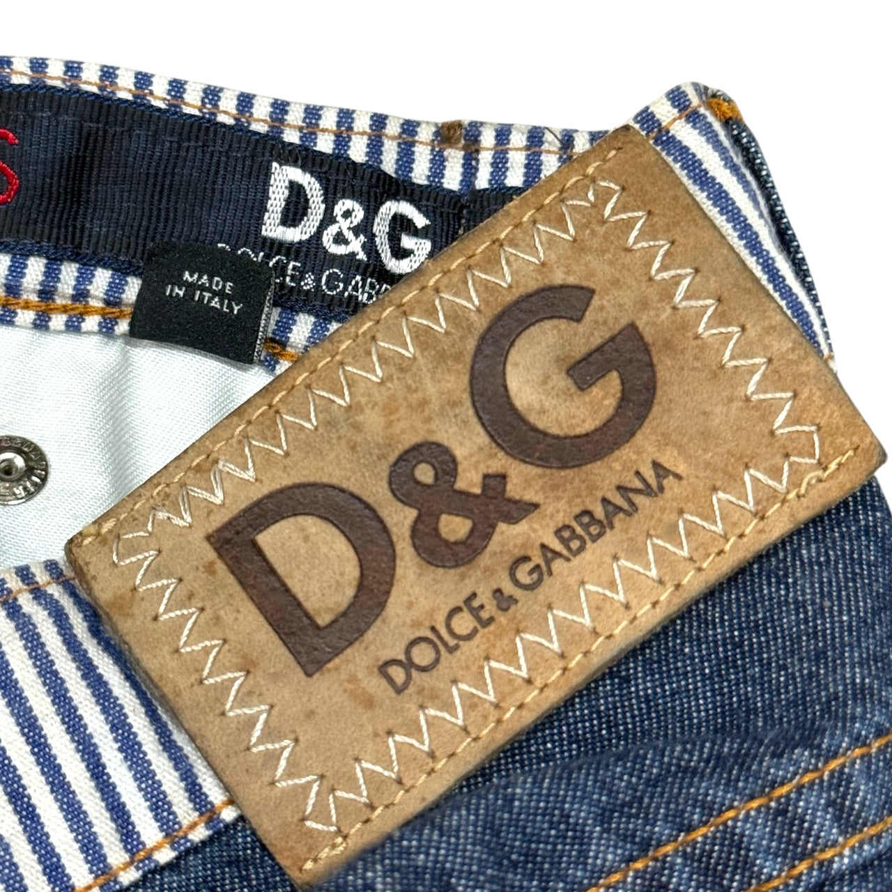 DOLCE & GABBANA PATCHWORK JEANS