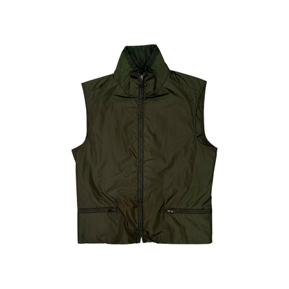 PRADA SPORT GREEN NYLON VEST