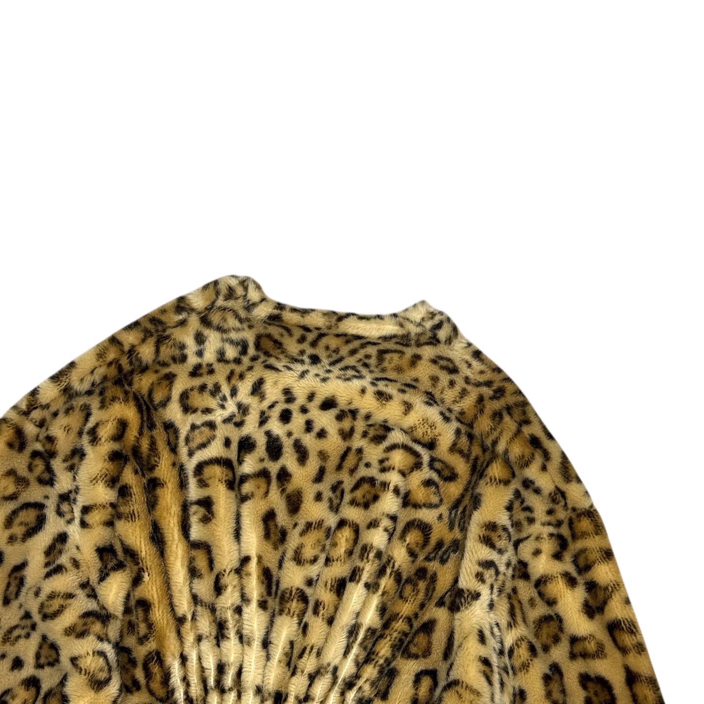 EMPORIO ARMANI LEOPARD FUR PRINTS JACKET