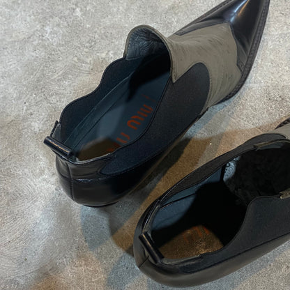 Miu Miu cowboy kitten heels