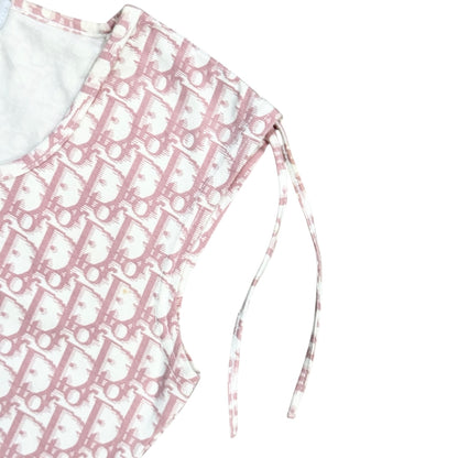 CHRISTIAN DIOR PINK TROTTER MONOGRAM TOP