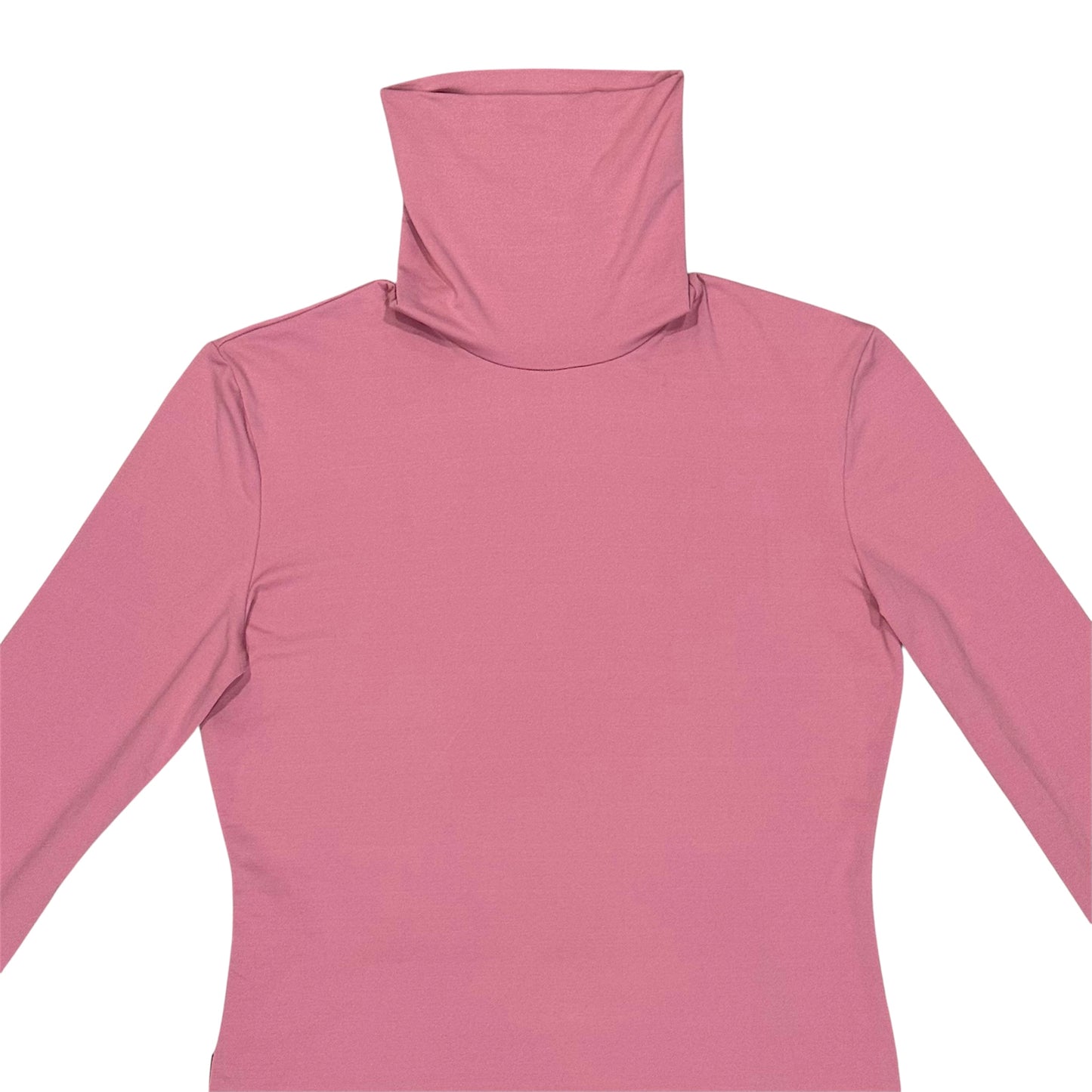 PRADA SPORT 00S PINK TURTLE NECK LOONG SLEEVE TOP