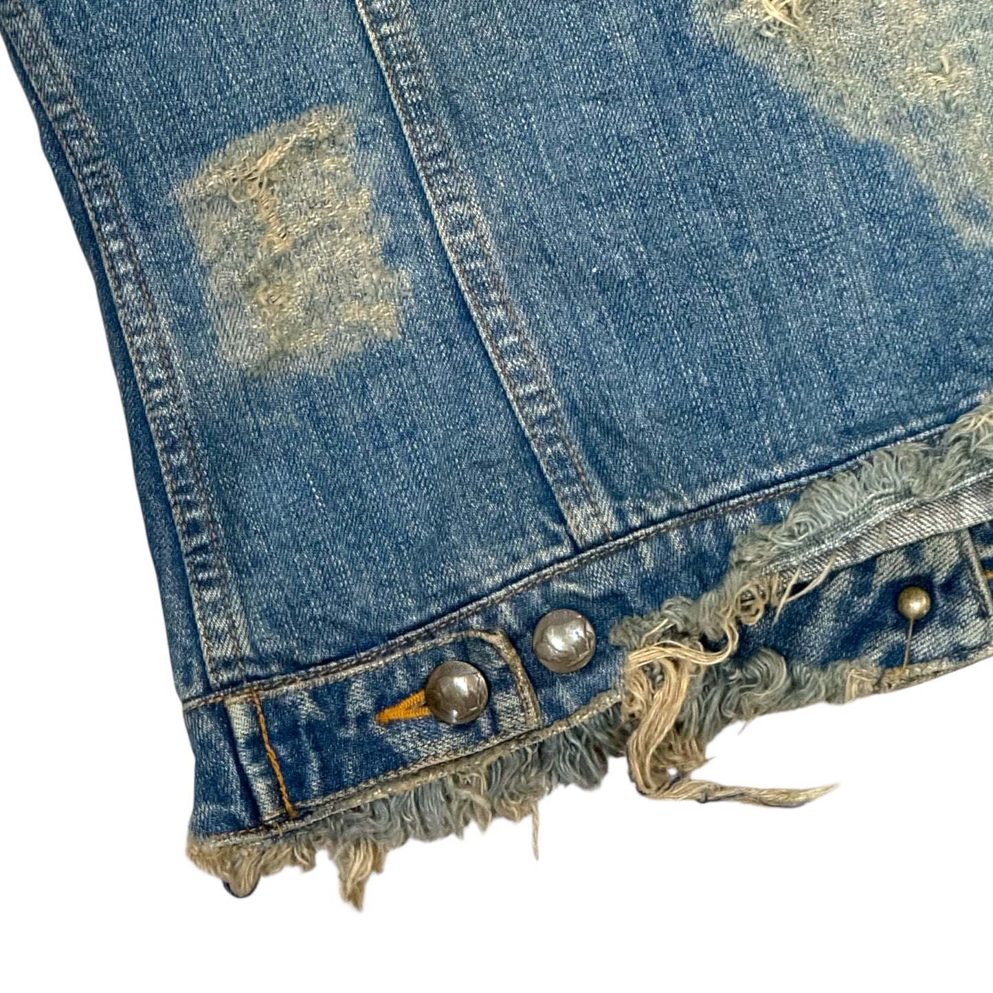 L.G.B DISTRESS DENIM JACKET