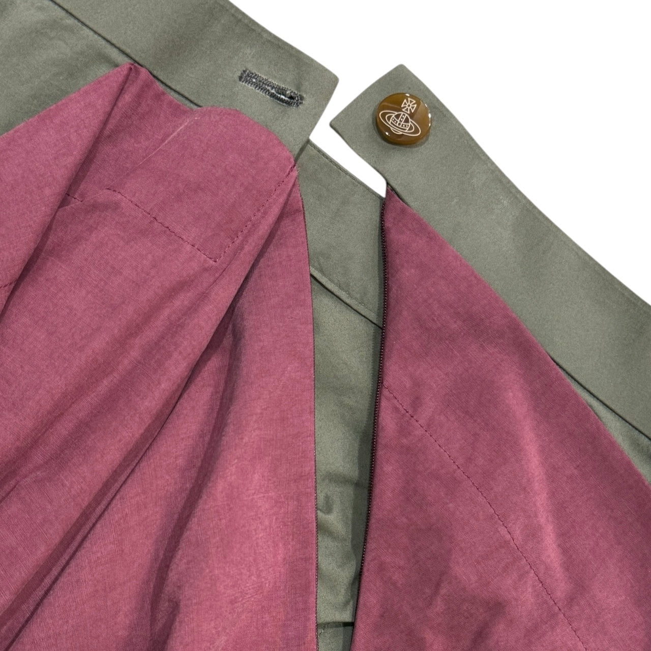 VIVIENNE WESTWOOD PEPLUM MIDI SKIRT