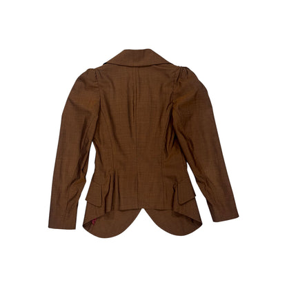 VIVIENNE WESTWOOD BROWN BLAZER