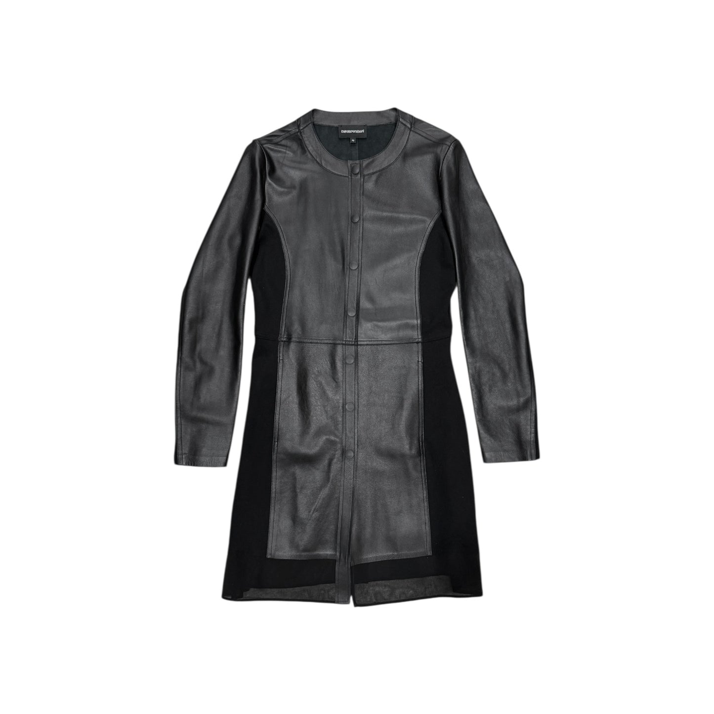 EMPORIO ARMANI LEATHER DRESS