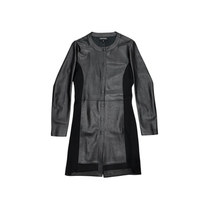 EMPORIO ARMANI LEATHER DRESS