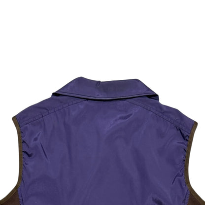 PRADA SPORT REVERSIBLE PURPLE NYLON VEST