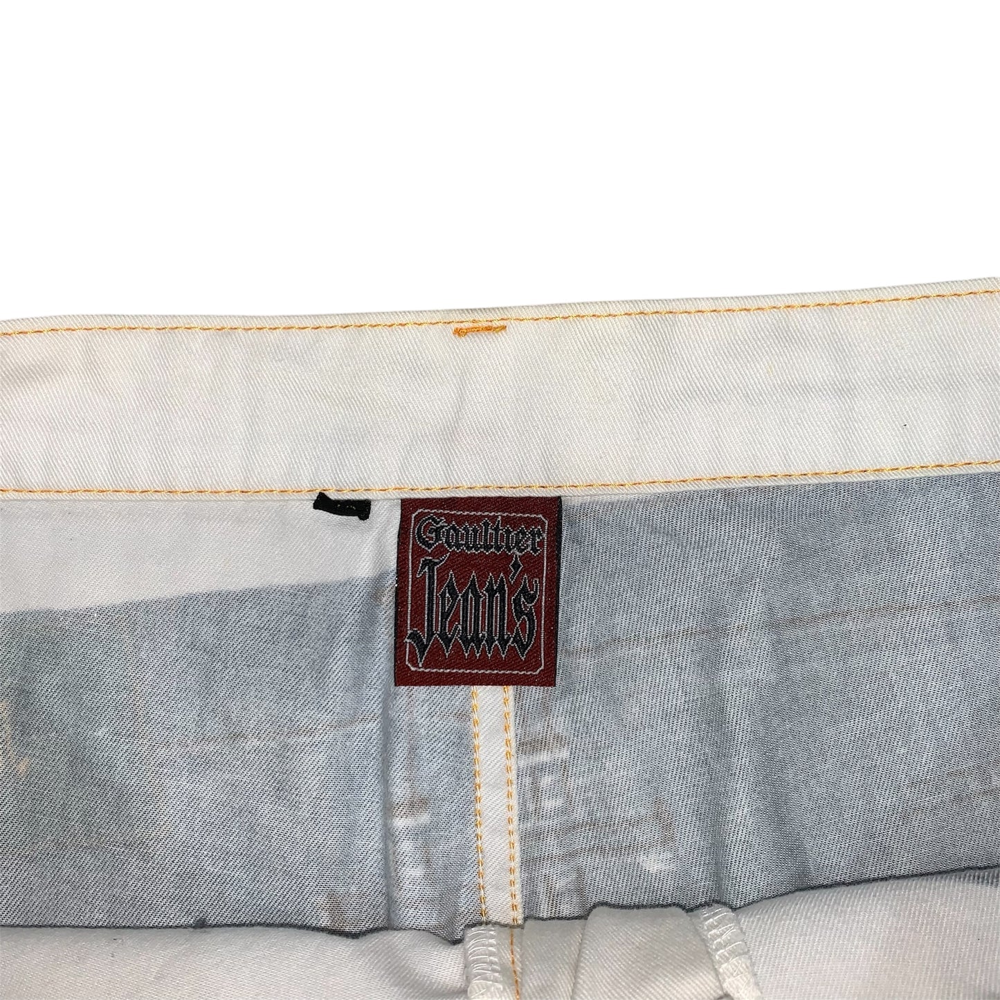 JEAN PAUL GAULTIER SS97 TROMPE L'OEIL OPTICAL ILLUSION PANTS