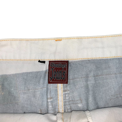 JEAN PAUL GAULTIER SS97 TROMPE L'OEIL OPTICAL ILLUSION PANTS