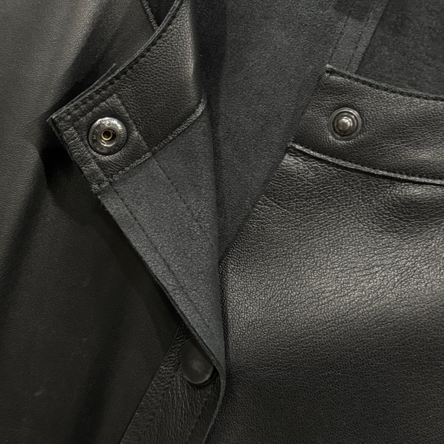 EMPORIO ARMANI LEATHER DRESS