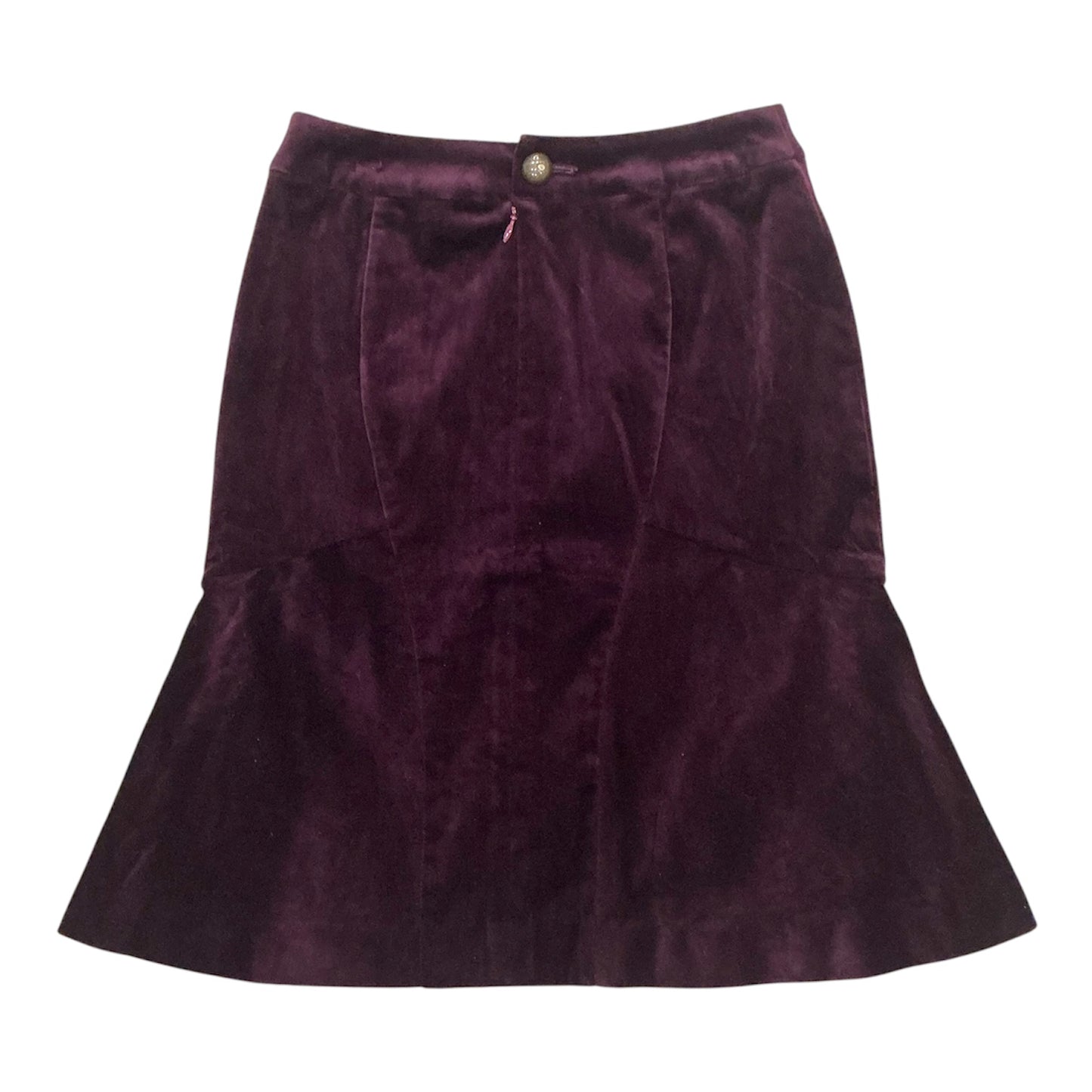 VIVIENNE WESTWOOD PURPLE VELVET SKIRT