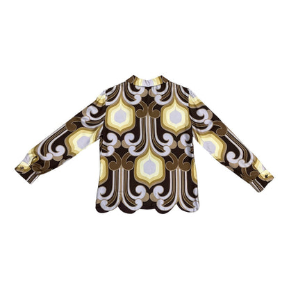 MIU MIU SS2005 SILK PATTERN SHIRT