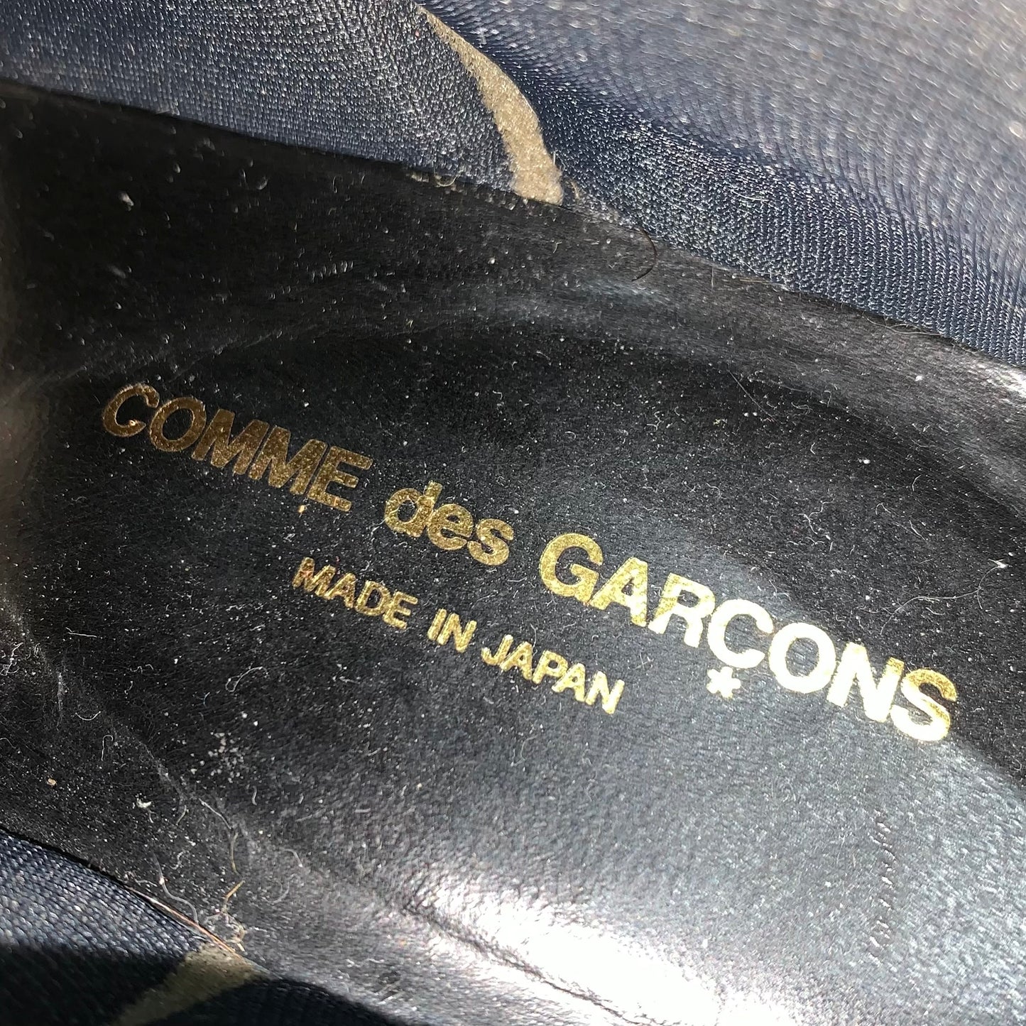 Comme de garçon hexagon loafers