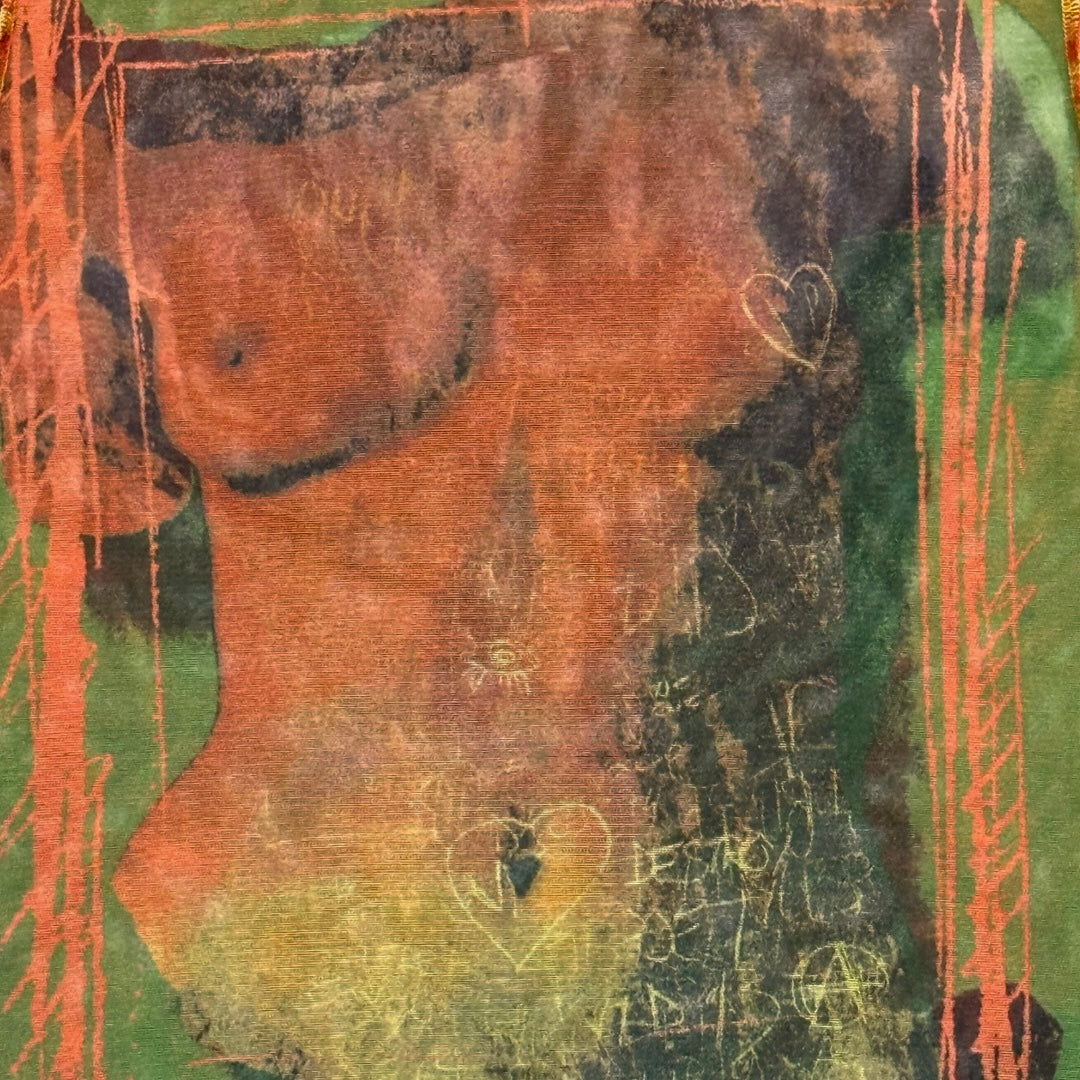 JEAN PAUL GAULTIER SS1999 VENUS DE MILO MESH TOP