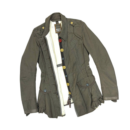 MARITHE FRANCOIS GIRBAUD KHAKI JACKET