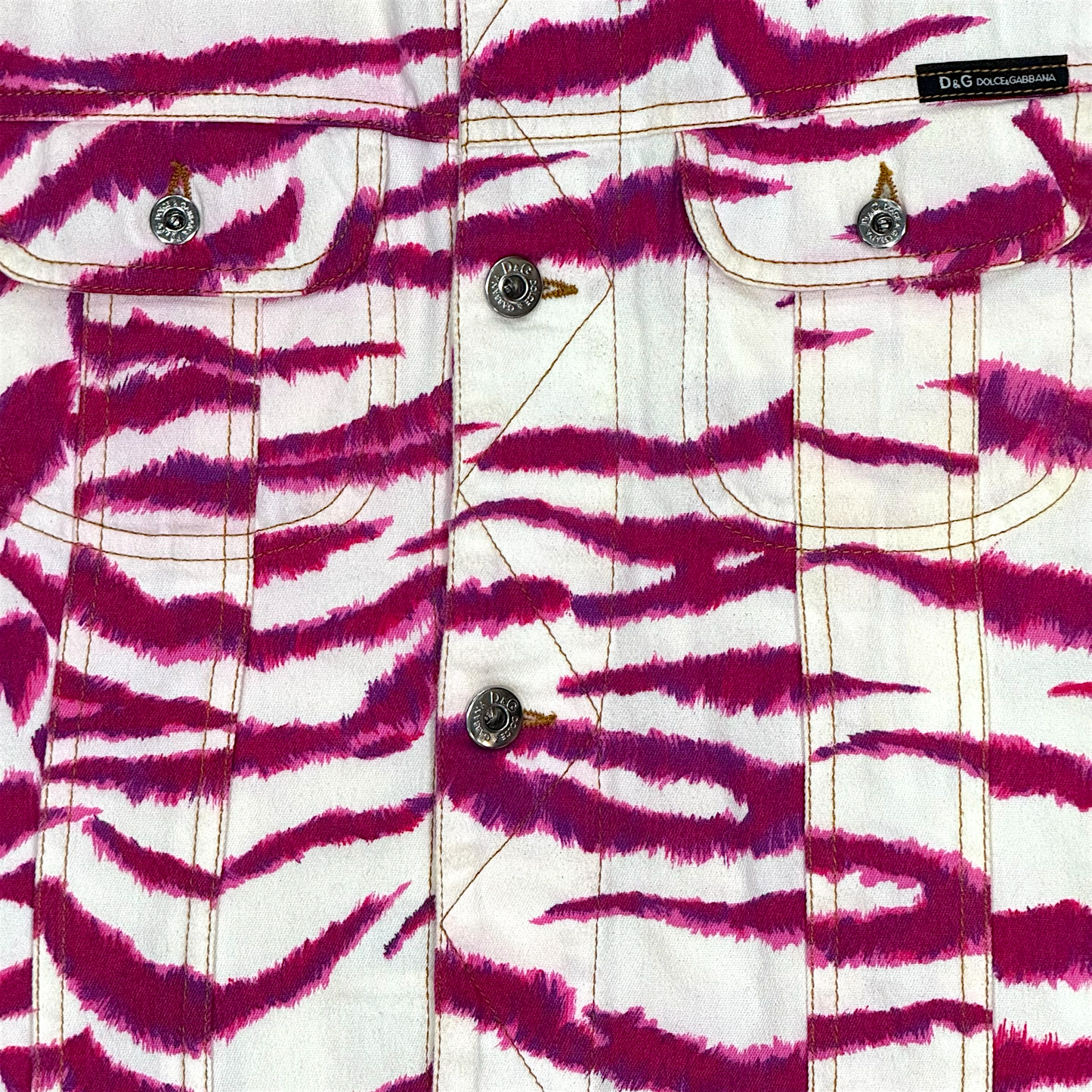 DOLCE & GABBANA PINK ZEBRA PRINTS SET