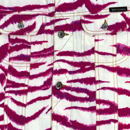 DOLCE & GABBANA PINK ZEBRA PRINTS SET