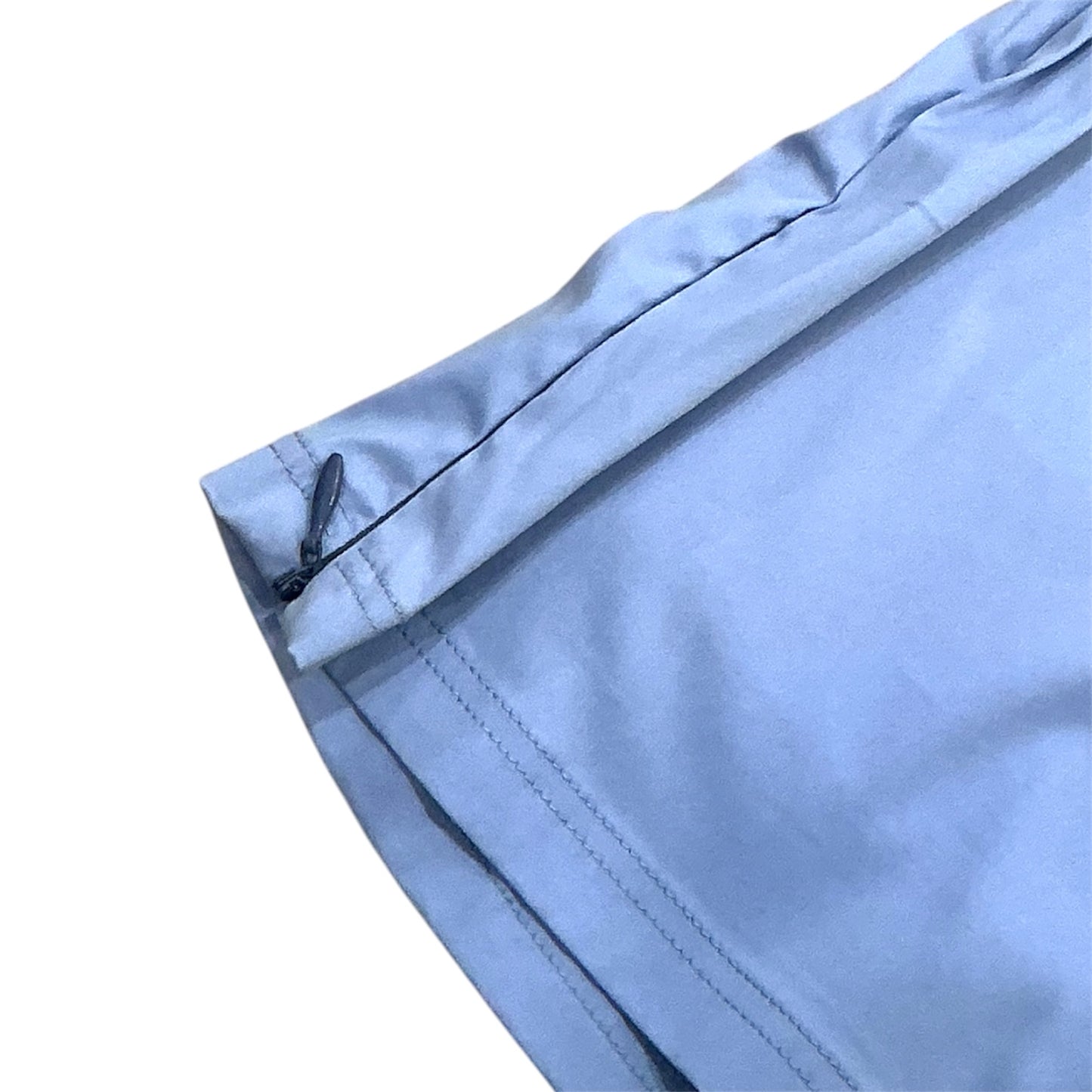 PRADA SPORTS LIGHT BLUE POLO ZIP TOP