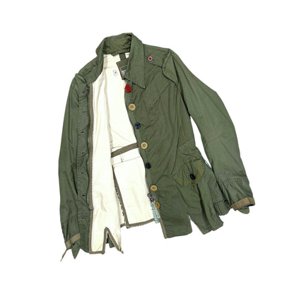 MARITHE FRANCOIS GIRBAUD GREEN JACKET