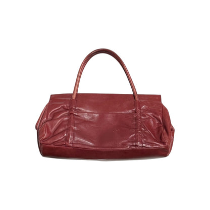 MIUMIU BURGUNDY RUCHED BAG