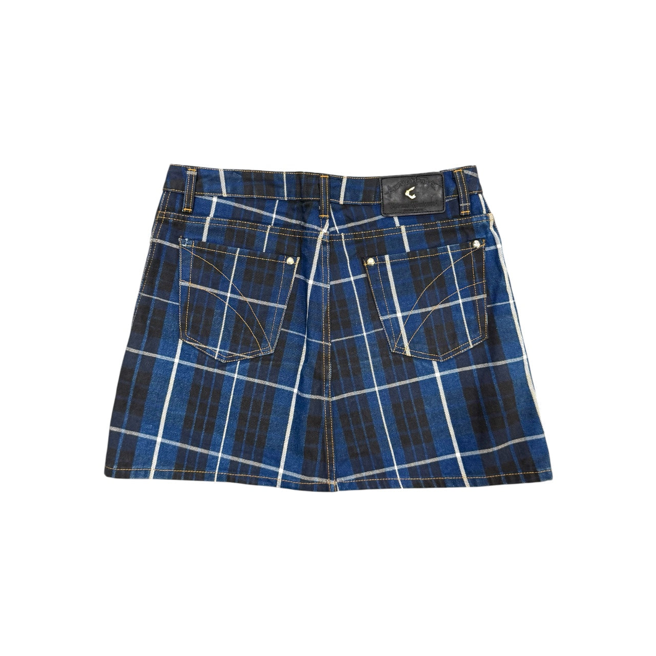 VIVIENNE WESTWOOD ANGLOMANIA CHECKED MINI SKIRT