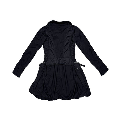 MARITHE FRANCOIS GIRBAUD BLACK NYLON DRESS