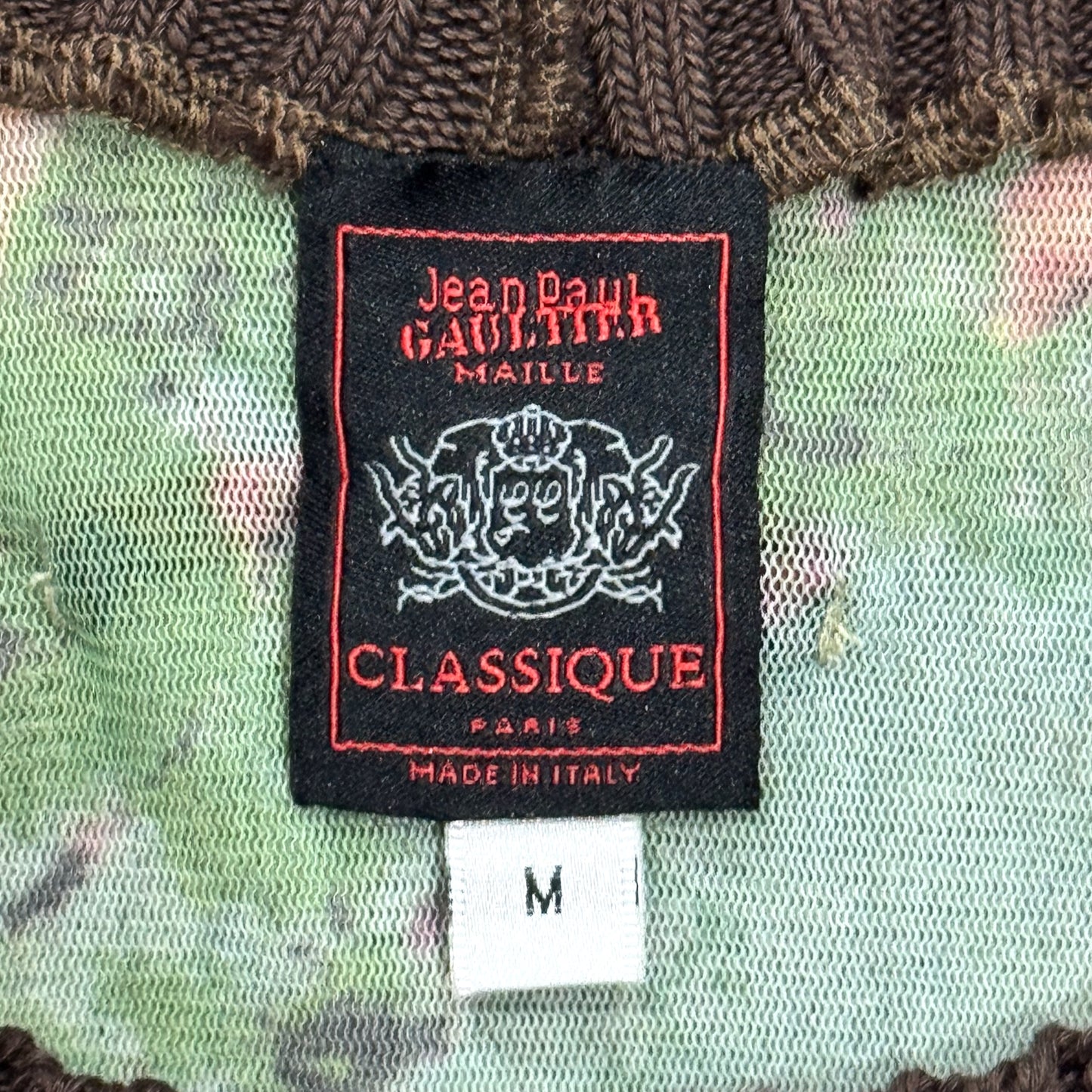 JEAN PAUL GAULTIER SS1998 HINDU GODDESS MESH DRESS