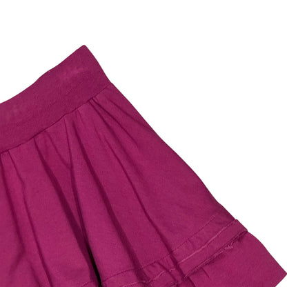 JOHN GALLIANO MAGENTA FLARED SKIRT