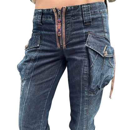 MARITHE FRANCOIS GIRBAUD DENIM PANTS