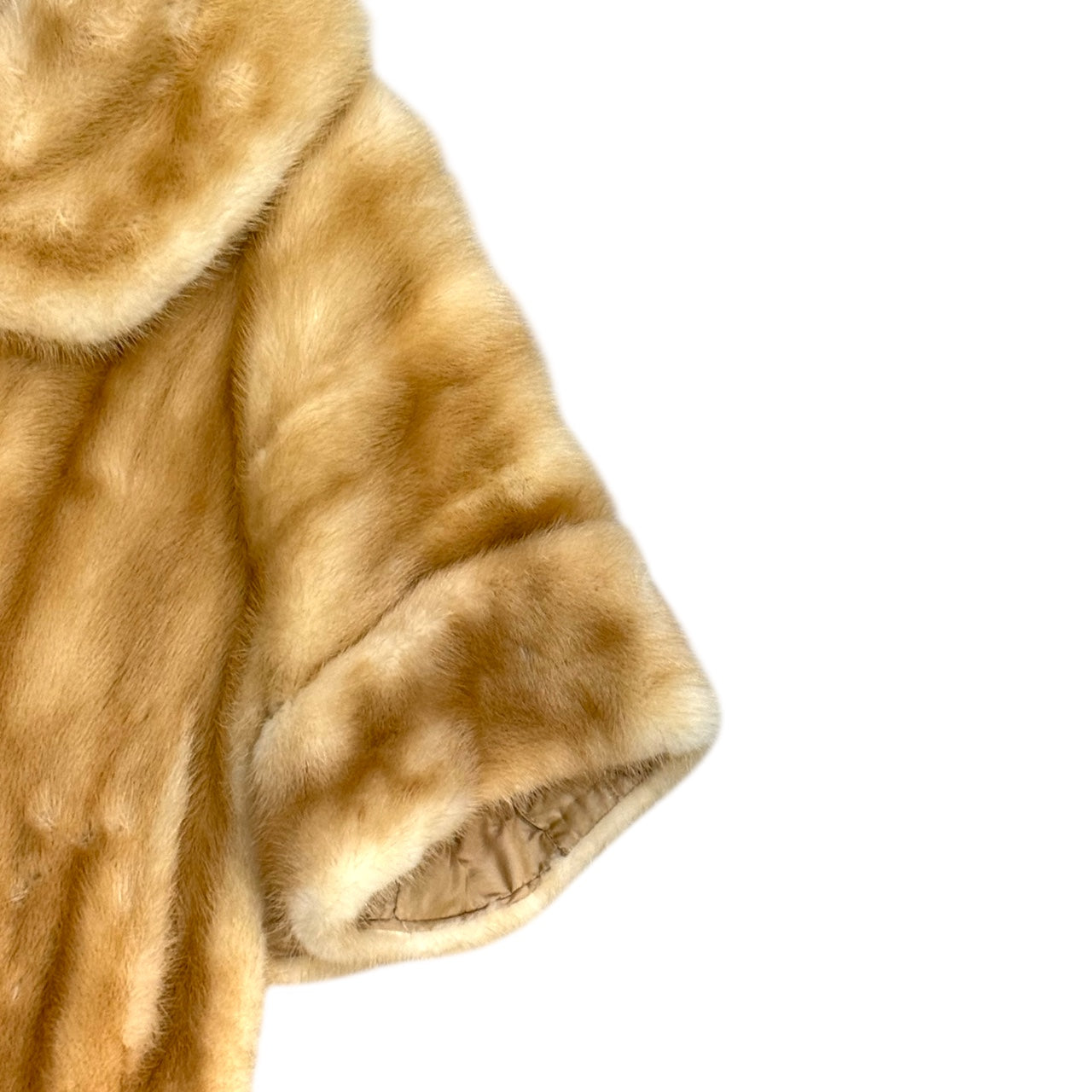 DOLCE & GABBANA BUFF STOLE POCKET FUR