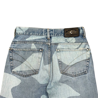 VIVIENNE WESTWOOD ANGLOMANIA PIRATE DENIM JEANS