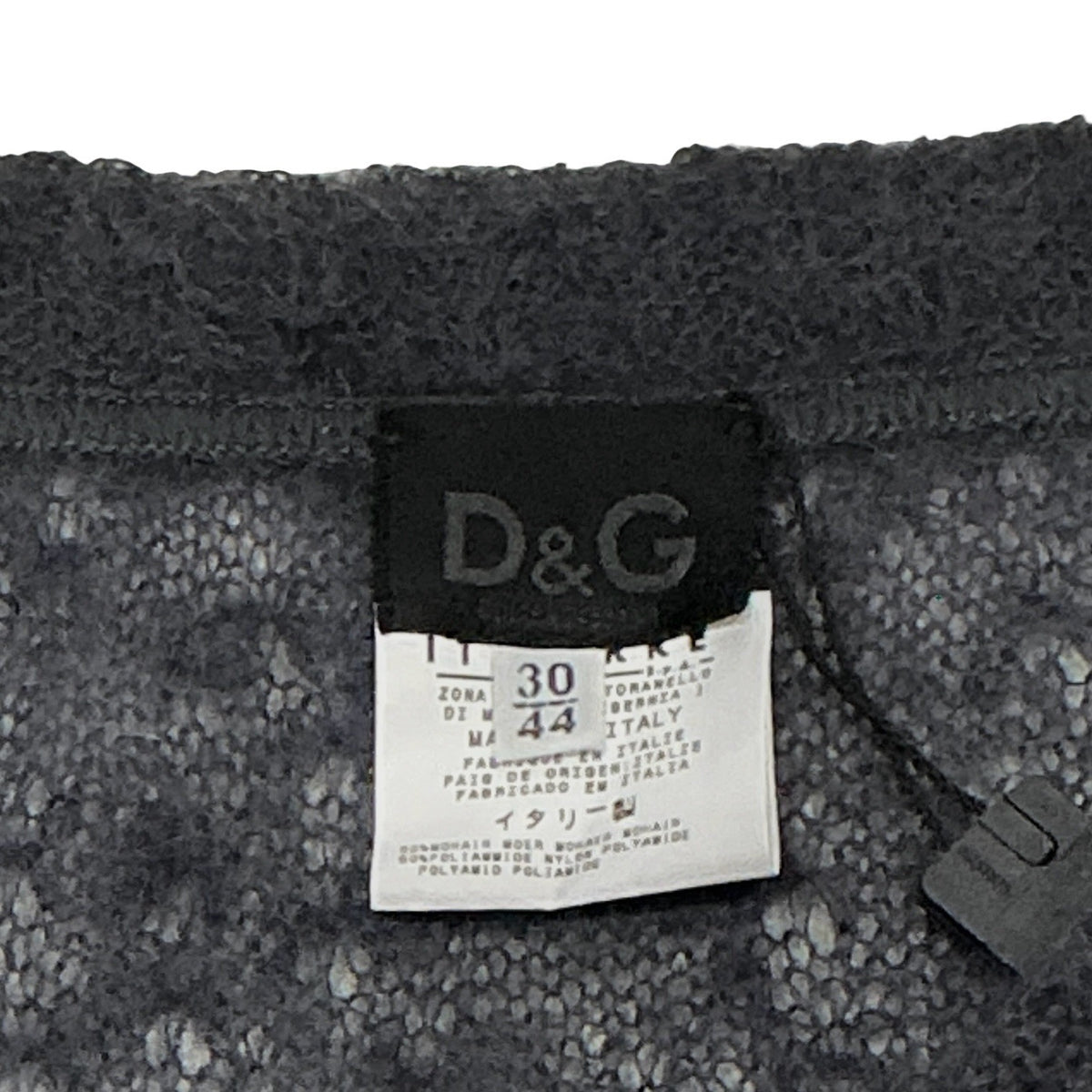 DOLCE & GABBANA NAVY WOOL SET