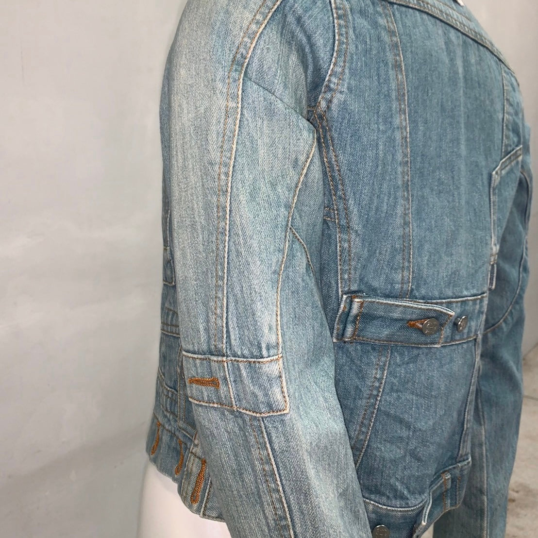 JEAN PAUL GAULTIER POCKET DENIM JACKET