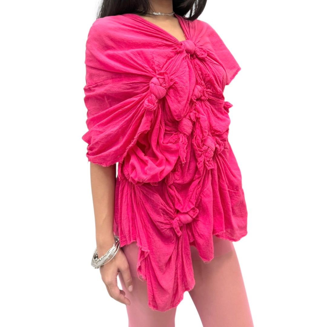 COMME DES GARÇONS S/S 2003 KNOTTED GAUZE TOP