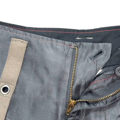 MARITHE FRANCOIS GIRBAUD NAVY SKIRT