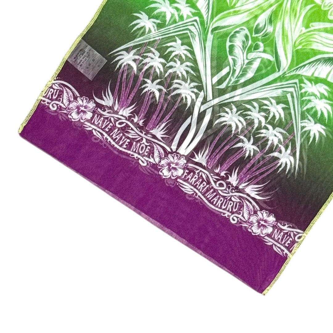 JEAN PAUL GAULTIER TROPICAL GRADIENT MESH TOP